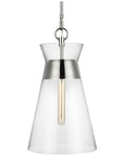 Feiss Atlantic 1-Light Clear Pendant