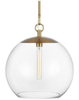 Feiss Atlantic 1-Light Glass Pendant