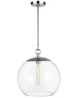 Feiss Atlantic 1-Light Glass Pendant