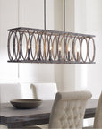 Feiss Patrice 6-Light Linear Chandelier