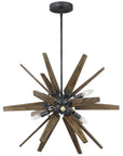 Feiss Thorne 6-Light Dark Weathered Zinc Chandelier