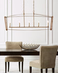 Feiss Thayer 5-Light Linear Chandelier