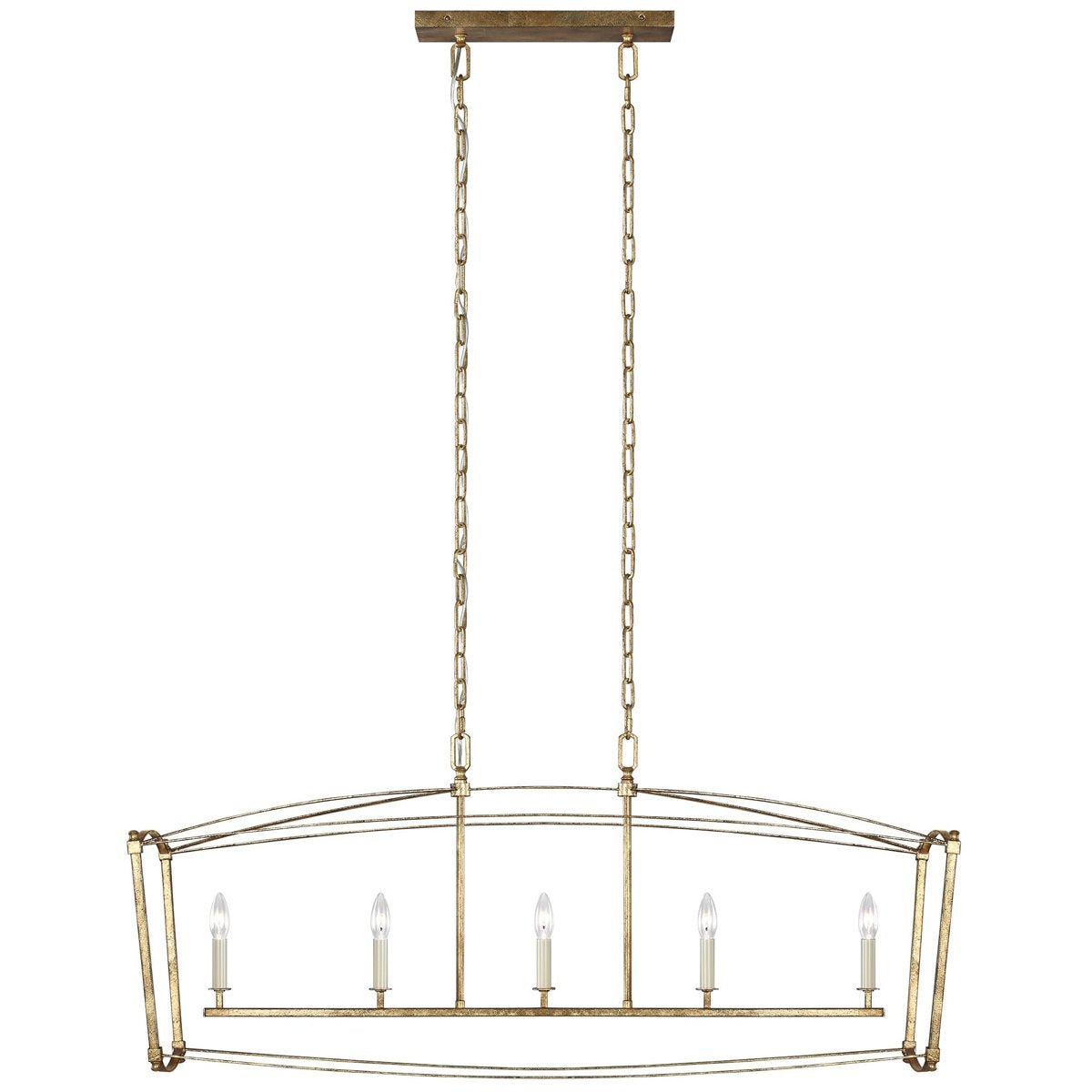 Feiss Thayer 5-Light Linear Chandelier