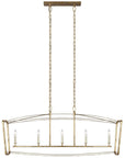 Feiss Thayer 5-Light Linear Chandelier