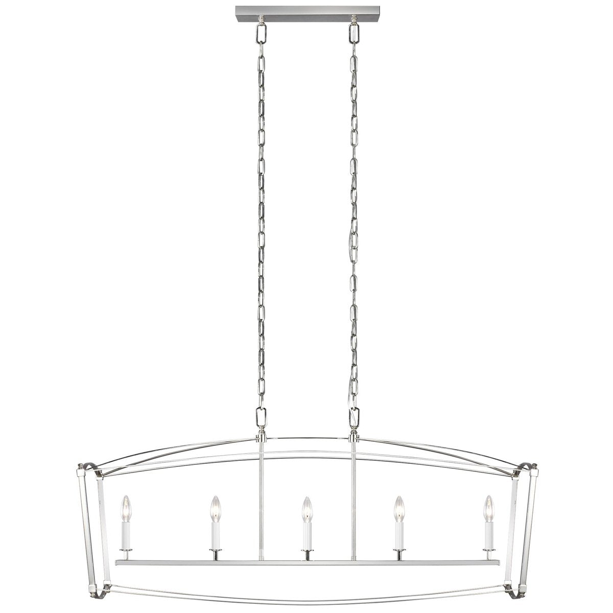 Feiss Thayer 5-Light Linear Chandelier