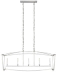 Feiss Thayer 5-Light Linear Chandelier