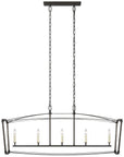 Feiss Thayer 5-Light Linear Chandelier