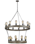 Feiss Avenir 21-Light Two-Tier Chandelier