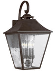 Feiss Galena 4-Light Wall Lantern