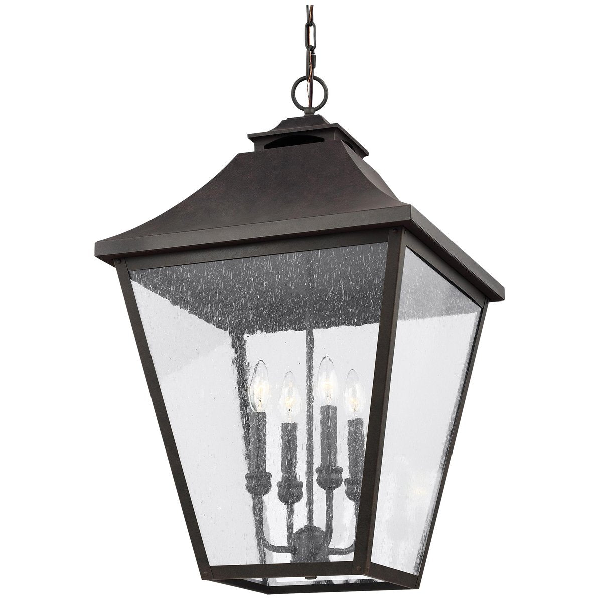 Feiss Galena 4-Light Hanging Lantern