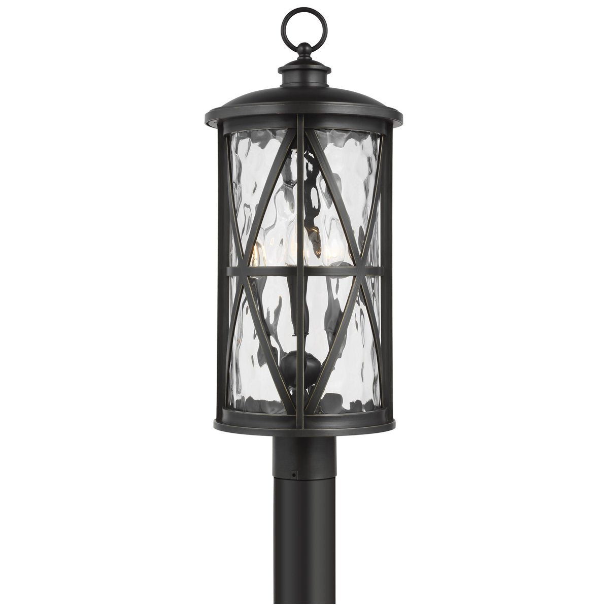 Feiss Millbrooke 3-Light Outdoor Post Lantern