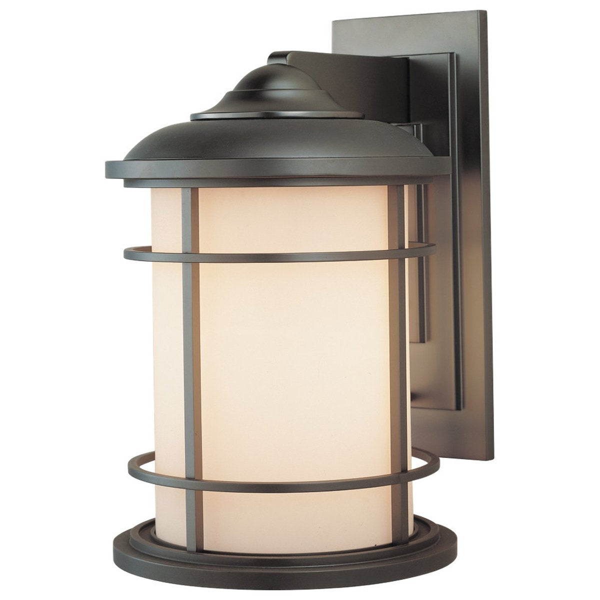 Feiss Lighthouse 1-Light Wall Lantern - Burnished Bronze