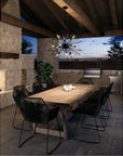 Feiss Hilo 12-Light Outdoor Chandelier