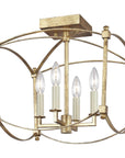 Feiss Thayer 4-Light Semi-Flush Mount