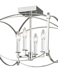 Feiss Thayer 4-Light Semi-Flush Mount