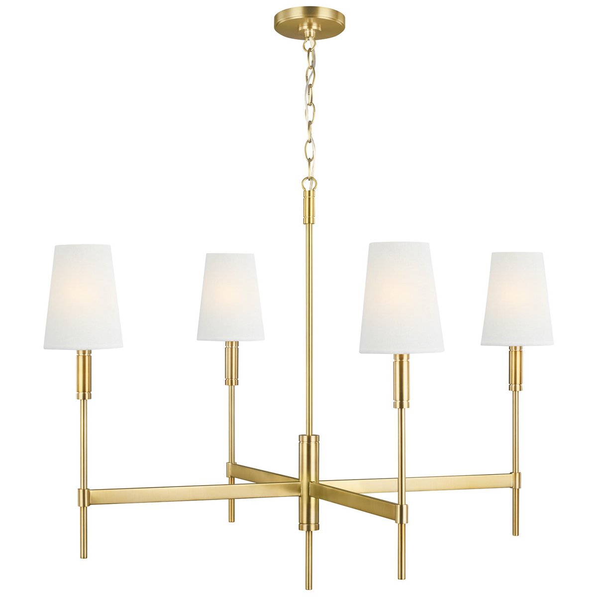 Feiss Beckham Classic 4-Light Chandelier