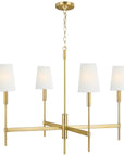 Feiss Beckham Classic 4-Light Chandelier