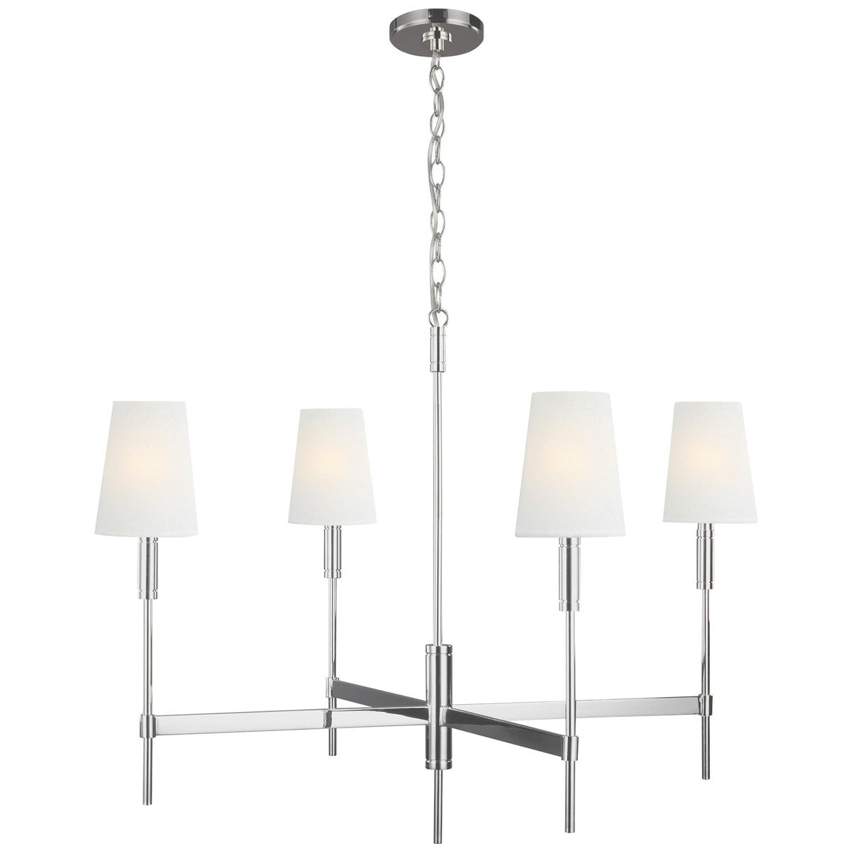 Feiss Beckham Classic 4-Light Chandelier