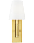 Feiss Beckham Classic 1-Light Milk White Wall Sconce