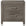 Sonder Living Raffles 2-Drawer Nightstand in Grey and Pewter