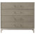 Sonder Living Alice 4-Drawer Chest in Grey and Light Bronze