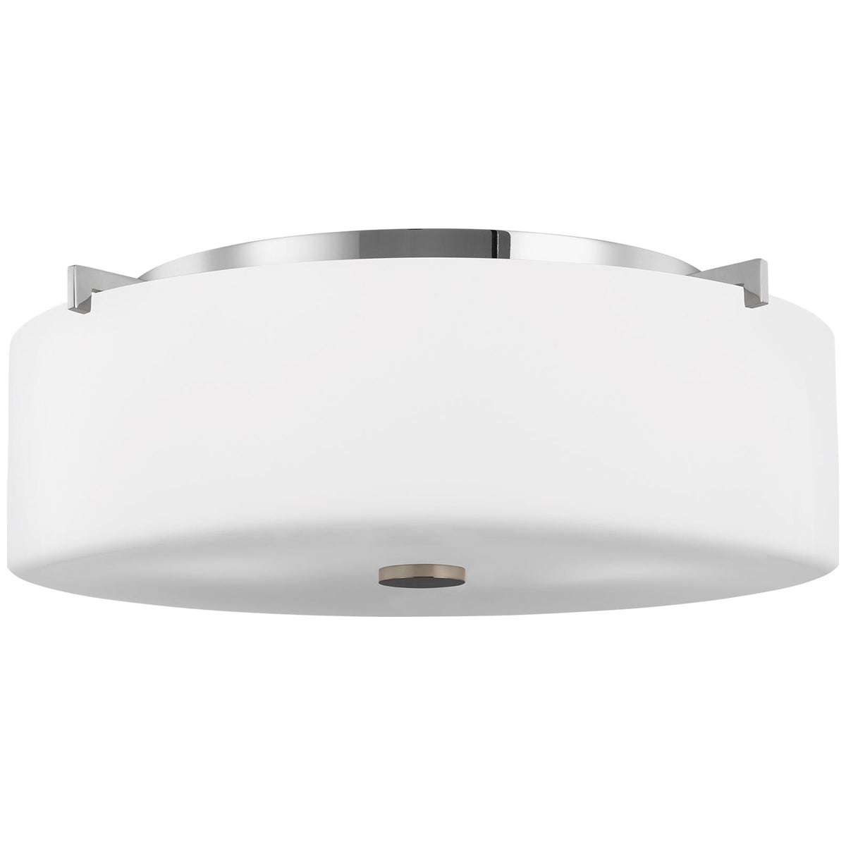 Sea Gull Lighting Sunset Drive Large 3-Light Flush Mount with Bulb