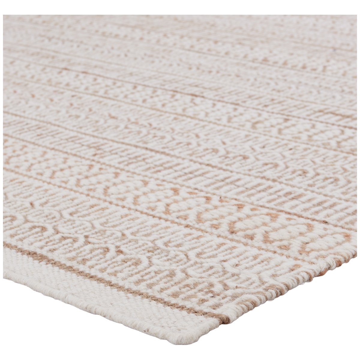 Jaipur Fontaine Galway Trellis Tribal Beige Ivory FNT01 Rug