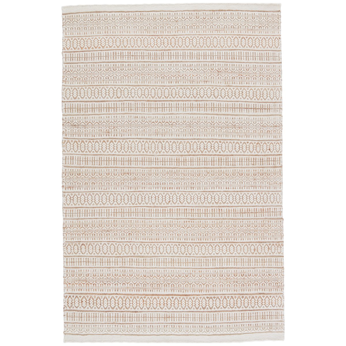 Jaipur Fontaine Galway Trellis Tribal Beige Ivory FNT01 Rug