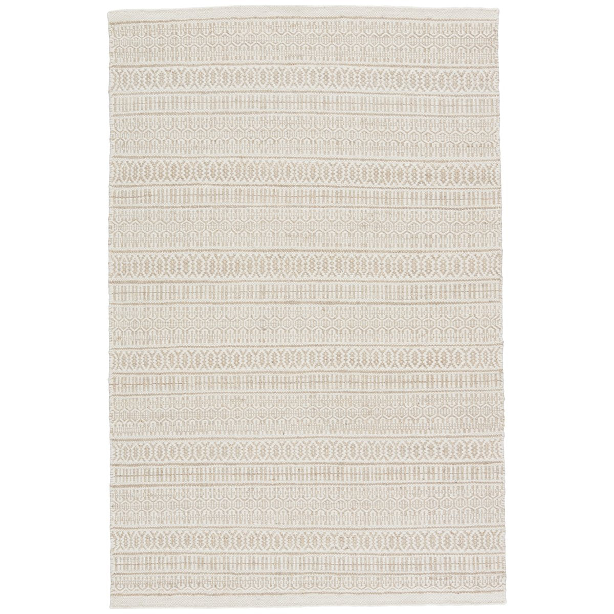 Jaipur Fontaine Galway Trellis Tribal Ivory Cream FNT02 Rug