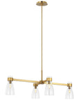 Feiss Aerin Moritz 4-Light Linear Chandelier