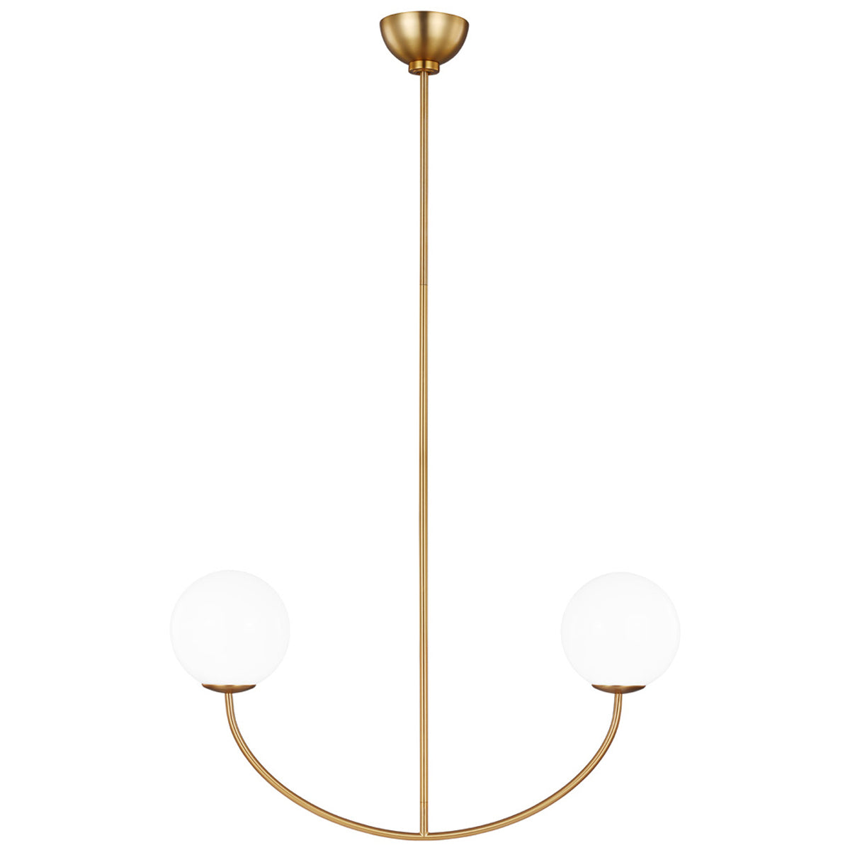 Feiss Aerin Galassia 2-Light Linear Chandelier