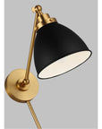 Feiss Chapman Wellfleet Single Arm Dome Task Sconce