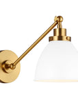 Feiss Chapman Wellfleet Single Arm Dome Task Sconce