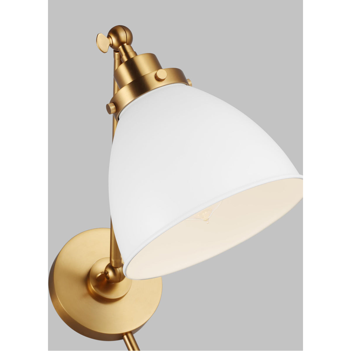 Feiss Chapman Wellfleet Single Arm Dome Task Sconce