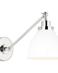 Feiss Chapman Wellfleet Single Arm Dome Task Sconce