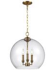 Feiss Lawler 3-Light Round Pendant