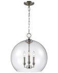 Feiss Lawler 3-Light Round Pendant