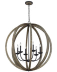 Feiss Allier 6-Light Pendant Chandelier