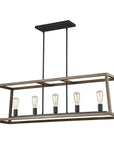 Feiss Gannet 5-Light Island Chandelier