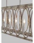 Feiss Patrice 6-Light Linear Chandelier