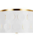 Feiss Kate Spade New York Dottie Medium Flush Mount