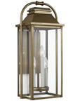 Feiss Wellsworth 3-Light Outdoor Wall Lantern