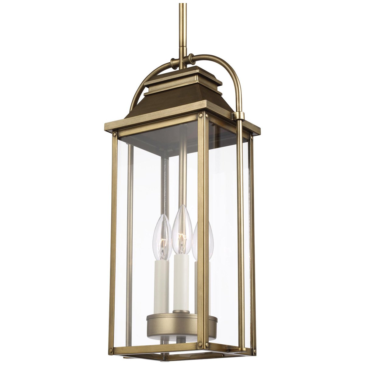 Feiss Wellsworth 3-Light Outdoor Pendant Lantern