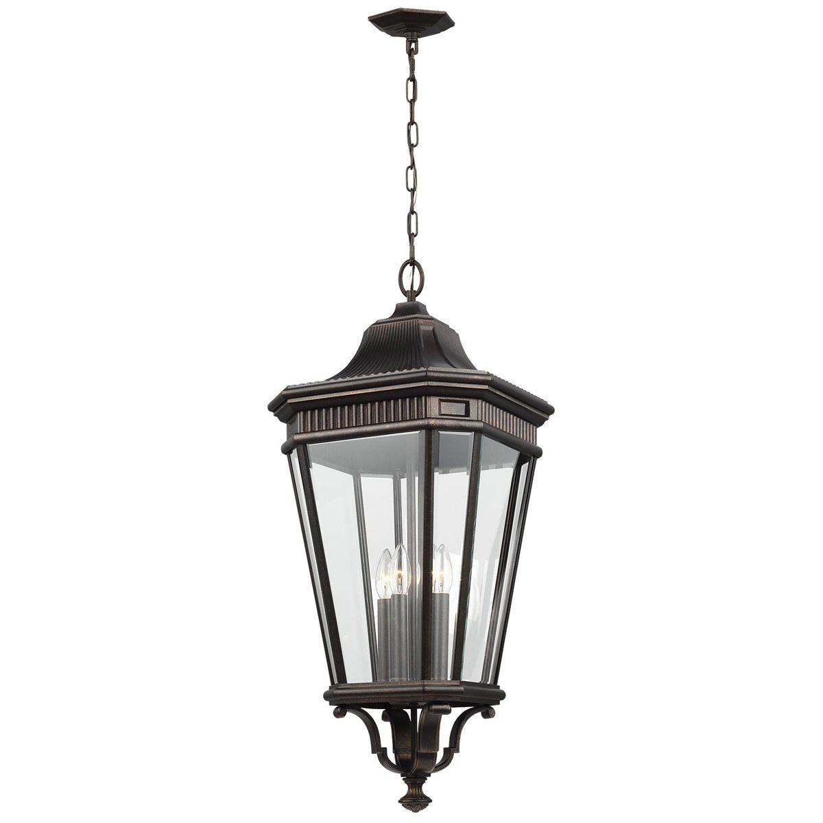 Feiss Cotswold Lane 4-Light Outdoor Hanging Lantern