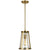 Feiss Harrow 1-Light Mini Pendant - Burnished Brass