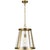 Feiss Harrow 1-Light Harrow Pendant - Burnished Brass