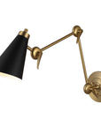 Feiss Signoret 2-Arm Library Sconce