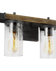 Feiss Angelo 2-Light Vanity - Distressed Weathered Oak