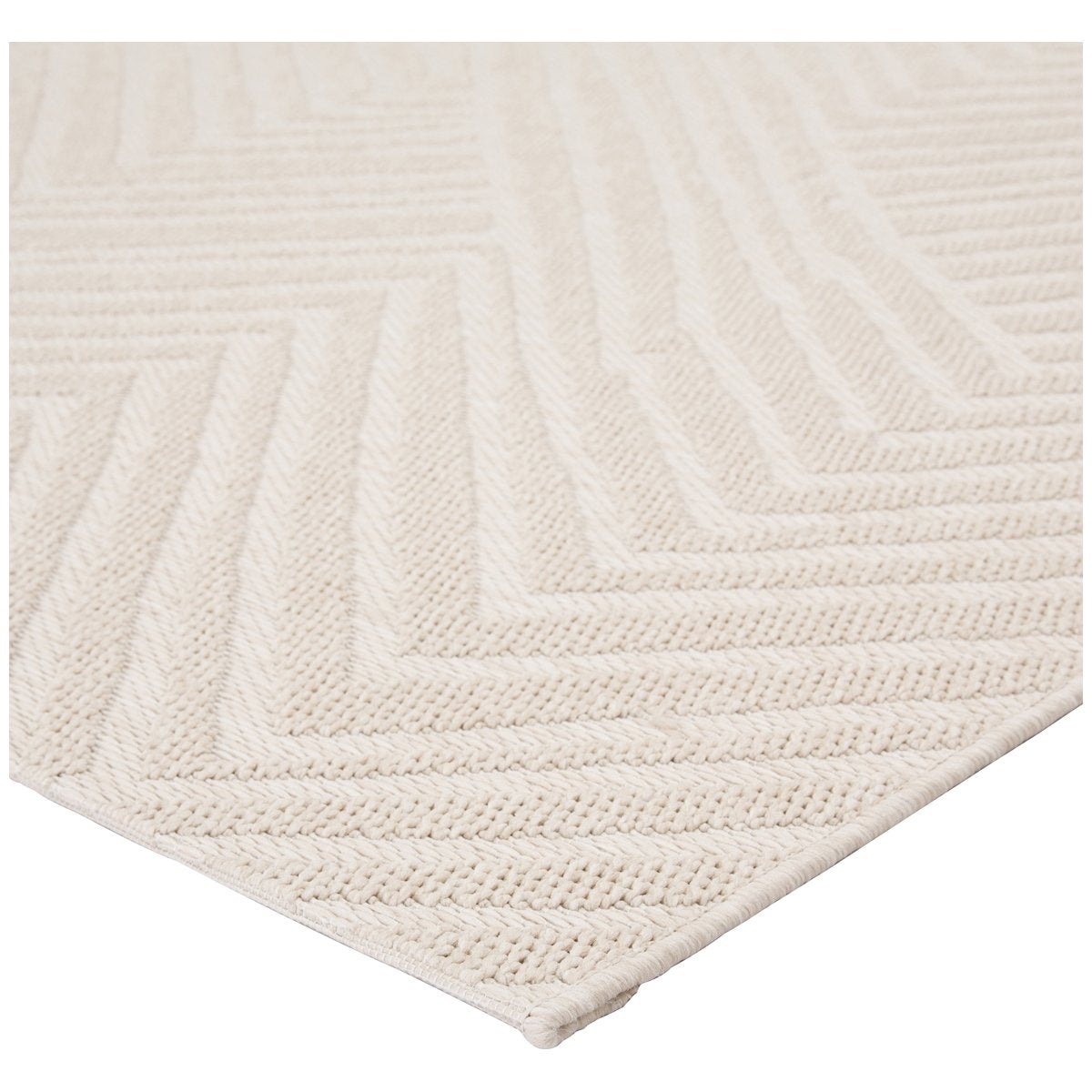 Jaipur Fresno Linet Chevron Geometric Cream FSN06 Rug