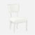 Made Goods Aaliyah Curved Acrylic Dining Chair in Ettrich Cotton Jute